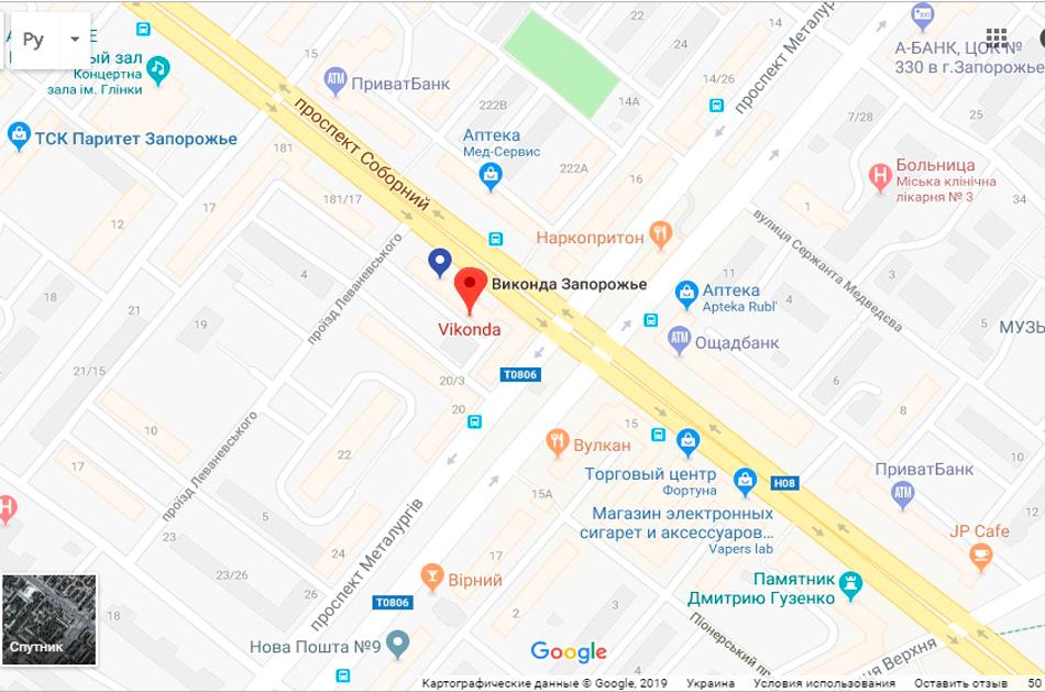 Soborny Map