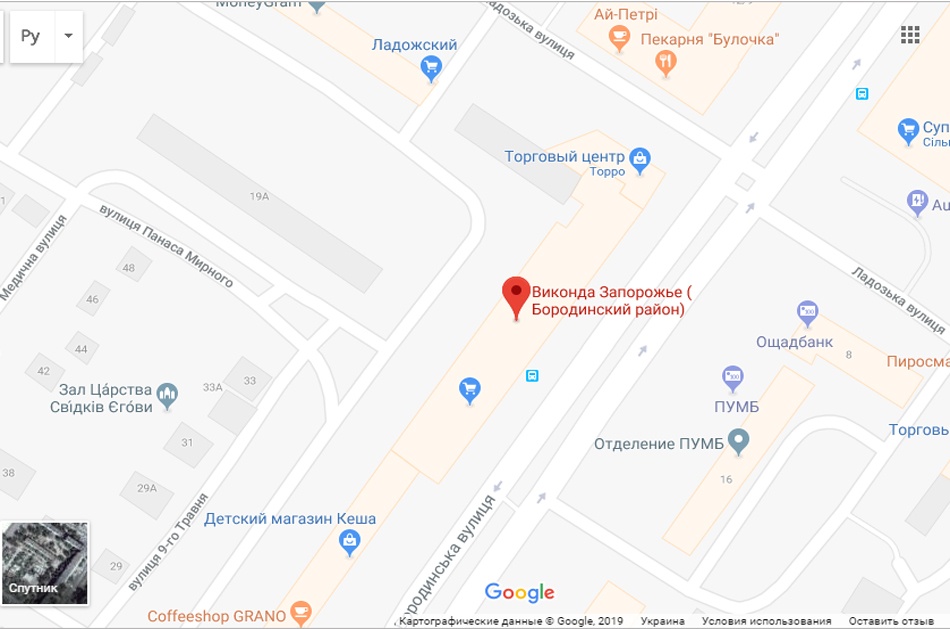 Borodok Map